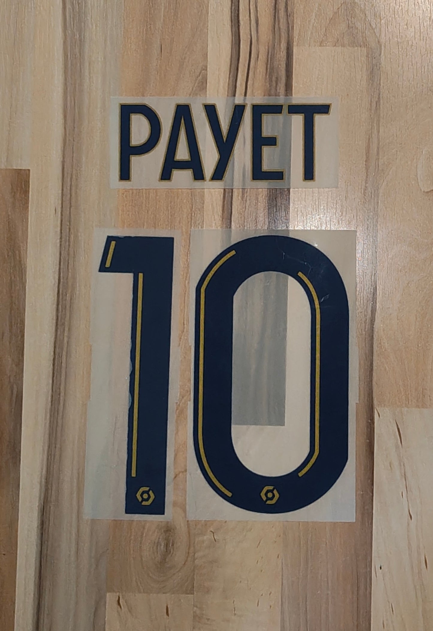 Flocage officiel domicile OM 2021-2022 Payet