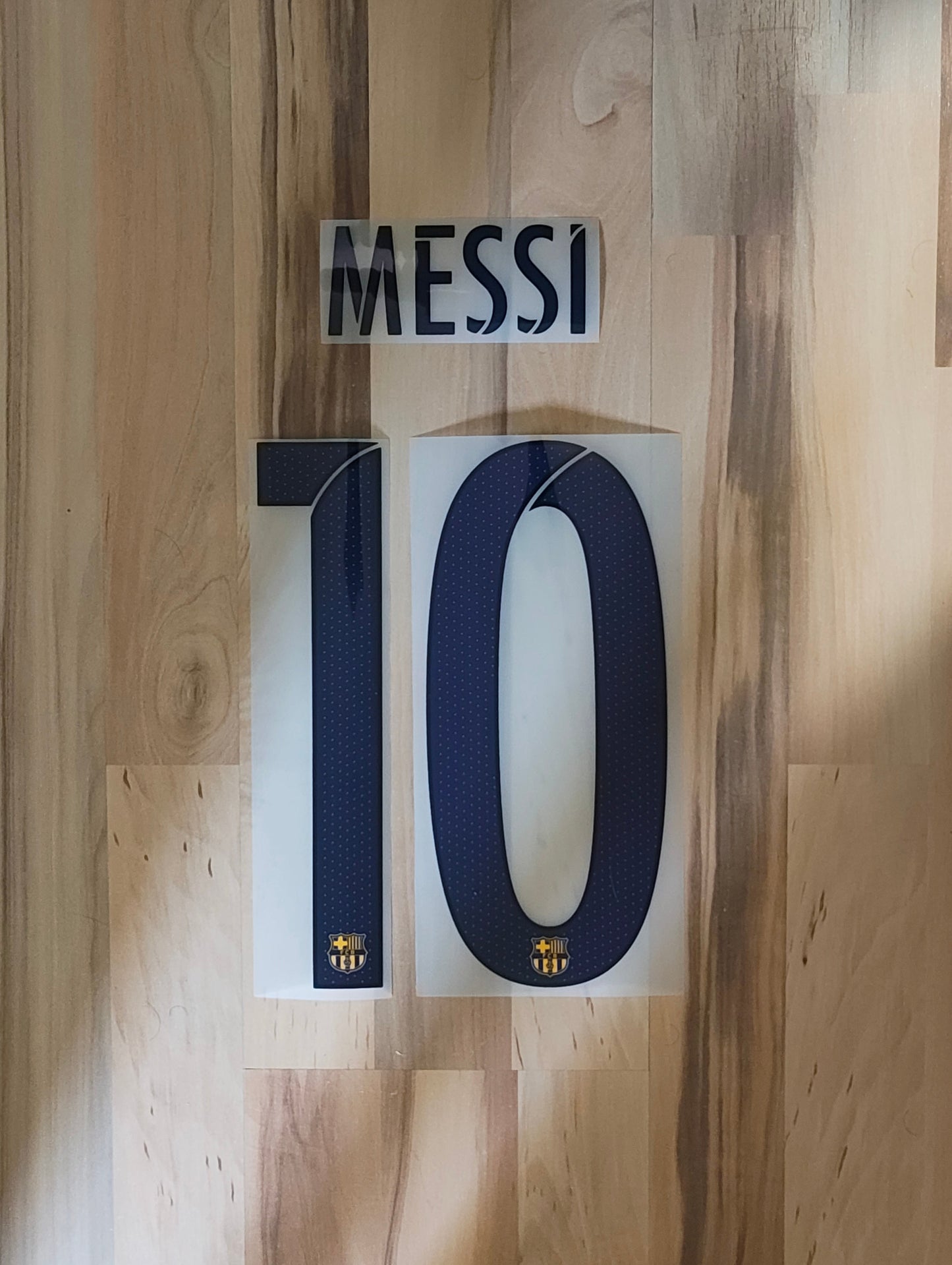 Flocage officiel extérieur Barcelone 2015-2016 Messi